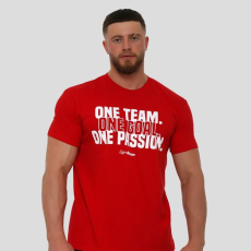 GymBeam One Team póló Red L