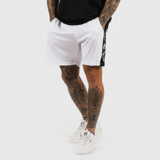 GymBeam Rövidnadrág Vertical White S férfi edzőruha