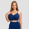 GymBeam Sculpt varrásmentes sportmelltartó Navy