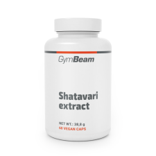 GymBeam Shatavari kivonat 60 kapszula vitamin és táplálékkiegészítő