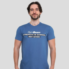 GymBeam Strength póló Storm Blue XXXL férfi póló