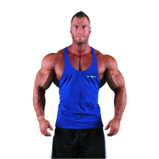 GymBeam Stringer Dark Blue atléta- GymBeam XXL atléta, trikó