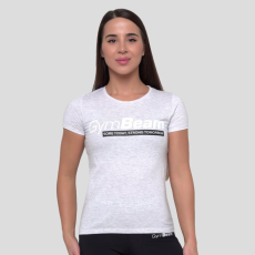 GymBeam Strong Tomorrow női póló Grey XS