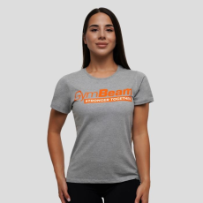 GymBeam Stronger Together női póló Grey XXL