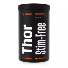 GymBeam Thor Stim-free, 420 g, mangó - maracuja vitamin és táplálékkiegészítő