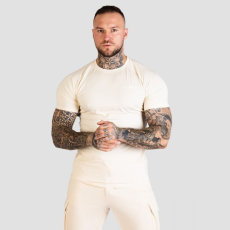 GymBeam TRN Fitted póló Sand XXXL