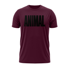 GymBeam Universal Nutrition Animal póló Maroon S