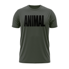 GymBeam Universal Nutrition Animal póló Military Green S