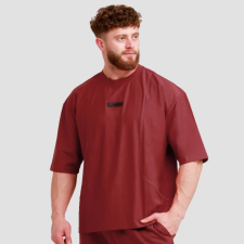 GymBeam Unstoppable oversized póló Red XXL férfi póló