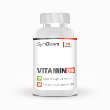 GymBeam Vitamin D3 2000 IU - GymBeam 120 kaps unflavored vitamin és táplálékkiegészítő