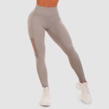 GymBeam Women‘s Leggings Mesh Panel grey XL női nadrág