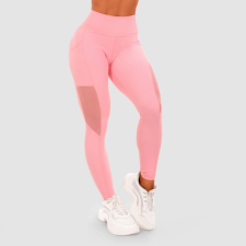 GymBeam Women‘s Leggings Mesh Panel pink L női nadrág