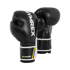 Gymrex Bokszkesztyű - 12 oz - fekete boksz és harcművészeti eszköz