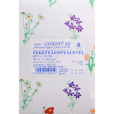 Gyógyfű fekete áfonyalevél 50 g gyógyhatású készítmény