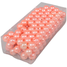  Gyöngy 10mm barack 85gr dekorációs kellék