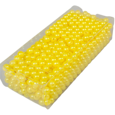  Gyöngy 6mm sárga 85gr dekorációs kellék