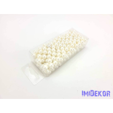  Gyöngy 8mm 85g - Ekrü gyöngy