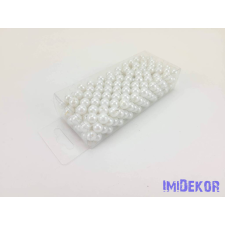  Gyöngy 8mm 85g - Fehér gyöngy