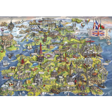 Gyönyörű Britannia puzzle - 1000 darabos puzzle, kirakós