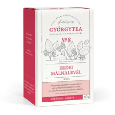 GYÖRGYTEA Györgytea Erdei málnalevél 40g No.8 szárított, vágott tea