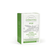 GYÖRGYTEA Györgytea Fehér akácvirágos teakeverék (Reflux tea) 50g gyógyhatású készítmény