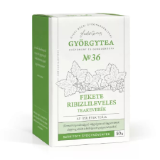 GYÖRGYTEA Györgytea Fekete ribizlileveles 50g teakeverék Az ízületek teája gyógytea