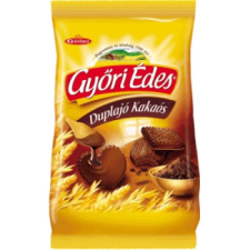 GYŐRI Édes Duplajó Kakaós mártott omlós keksz 150 g előétel és snack
