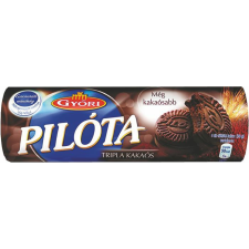 GYŐRI Keksz, 180 g, GYŐRI "Pilóta Tripla", kakaós csokoládé és édesség