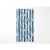  Gyorsan száradó strandfürdőlepedő NAUVIA kék-fehér 70 x 140 cm, 100% mikroszál