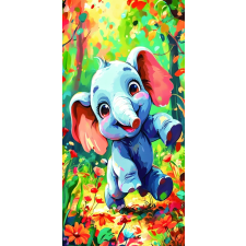  Gyorsan száradó strandtörölköző FANTEO 100x180 cm színes, 100% mikroszálas lakástextília