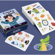 Gyorsasági Képes Kártyajáték-Crazy Flip Card társasjáték