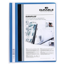 Gyorsfűző DURABLE Duraplus A/4 széles panorámás kék lefűző