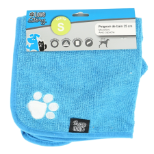  Gyorsszáradó kutyatörölköző LOVE STORY, kék Méret: S kutyafelszerelés