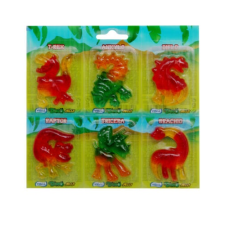  Gyümölcs ízű gumicukor - Dínó 66g (6db) csokoládé és édesség