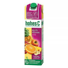 Gyümölcslé HOHES C Classic multivitamin 100%-os 1L üdítő, ásványviz, gyümölcslé