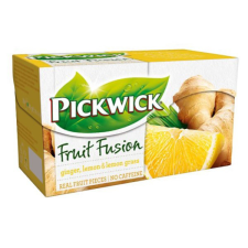  Gyümölcstea PICKWICK Fruit Fusion gyömbér-citrom 20 filter/doboz tea