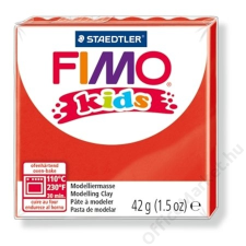  Gyurma, 42 g, égethető, FIMO Kids, piros (FM80302) süthető gyurma