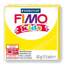 Gyurma, 42 g, égethető, FIMO "Kids", sárga gyurma