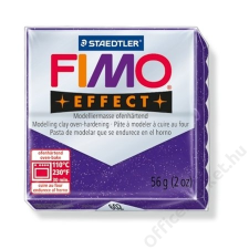 Gyurma, 56 g, égethető, FIMO Effect, csillámos bíborlila (FM8020602) süthető gyurma