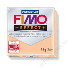 Gyurma, 56 g, égethető, FIMO Effect, pasztell őszibarack (FM8020405) süthető gyurma