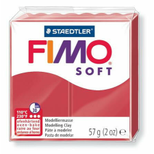 Gyurma, 57 g, égethető, FIMO "Soft", meggy piros gyurma