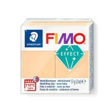 Gyurma, 57 g, égethető, FIMO "Soft", pasztellőszibarack gyurma