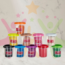  Gyurma készlet LETS, 10 x 56g 0893L8510 gyurma