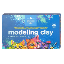  Gyurma KOH-I-NOOR Cats színes 400 g 20 színű gyurma