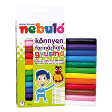 Gyurma Nebuló színes 12 darabos 200g gyurma
