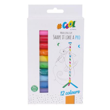  Gyurma, színes, 12 darabos, 200 g, COOL BY VICTORIA kreatív és készségfejlesztő