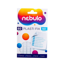 Gyurmaragasztó NEBULO Plasti Fix fehér 60 kocka/csomag ragasztó