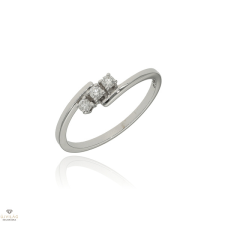 Gyűrű Bibigi fehér arany gyűrű 51-es méret - ANB4301B03 gyűrű