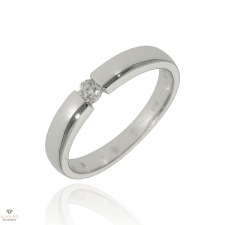 Gyűrű Frank Trautz fehér arany gyűrű 53-as méret - 1-06372-52-0008/53 gyűrű
