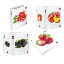 Gyűrűs könyv Pigna Fruits A/4 4 gyűrűs 40 mm gerinccel. gyűrűskönyv